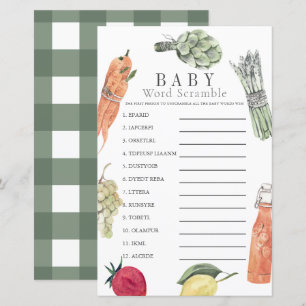 Lámina Granjeros de bebés cultivados localmente Campaña d