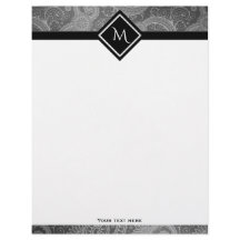 Gray Paisley Inicial