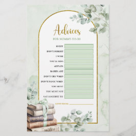 Lámina Green Storybook Advices para los próximos juegos d