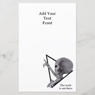 Lámina Grey Alien, la verdad está ahí fuera