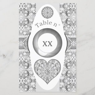 Lámina Gris de encaje cerámico