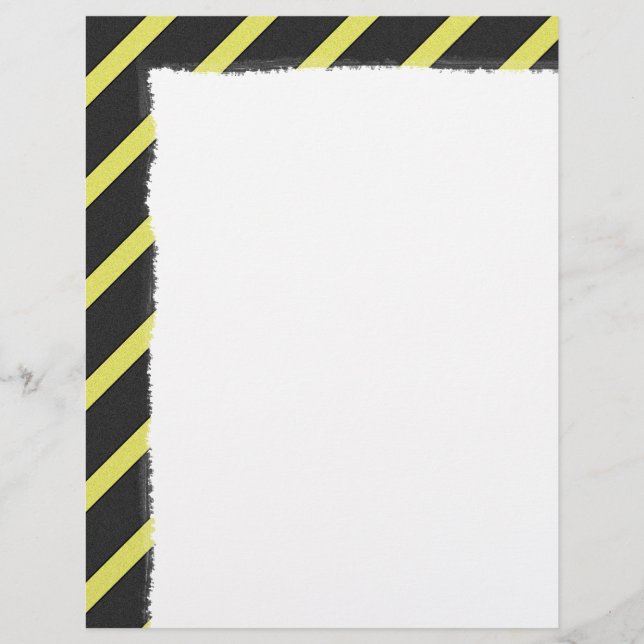 Lámina Gris y amarillo a rayas (Anverso)