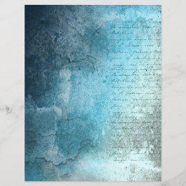 Lámina Grunge vintage y caligrafía