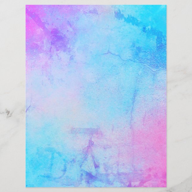 Lámina Grungy Resumen Papel de cuadernillo multicolor (Anverso)