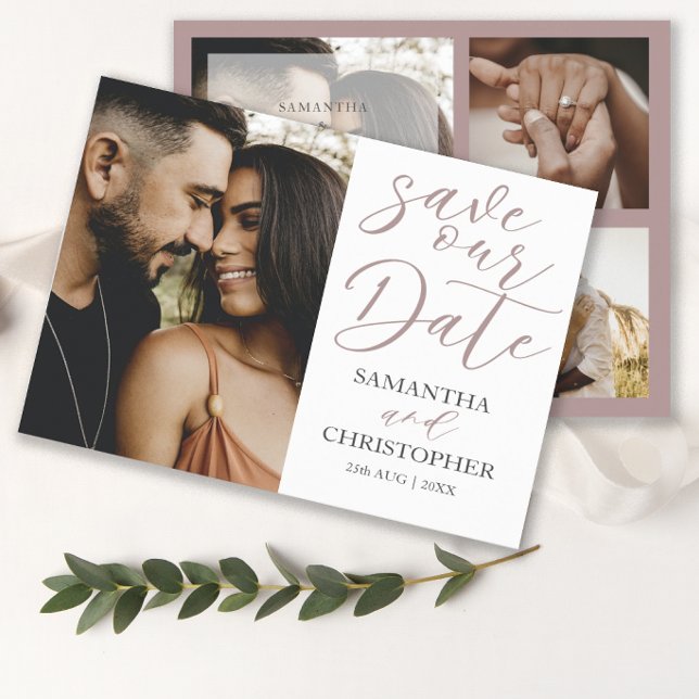 Lámina Guardar nuestra Invitación de Boda de fotos de pre (Subido por el creador)