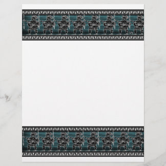 Lámina Guardia de la figura negra griega