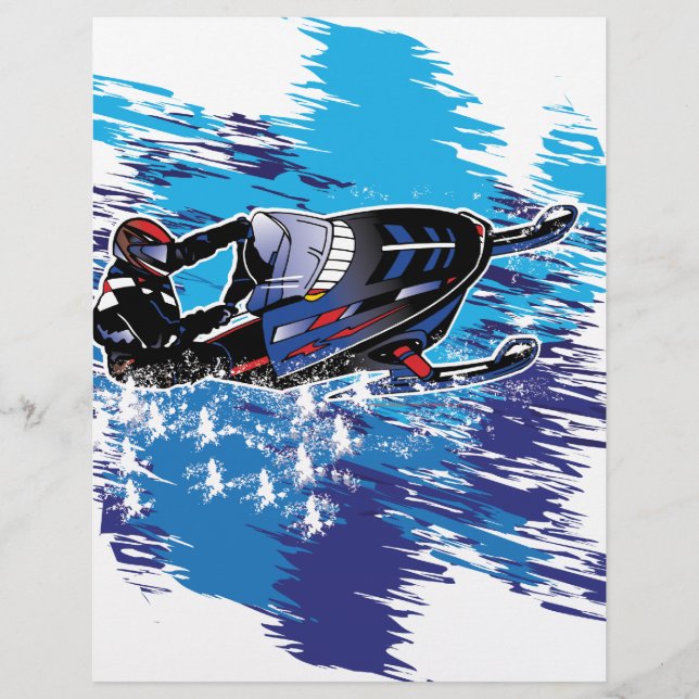 Lámina Guay Snowmobiler (Anverso)