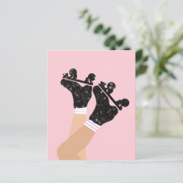 Lámina Guay Universe Roller Skates Derby Skater Gift