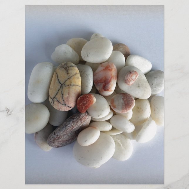 Lámina guijarros blancos (Anverso)