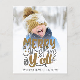 Lámina Guión artístico de la foto de Budget Merry Christm