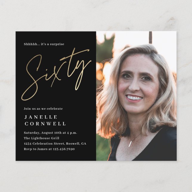 Lámina Guión de presupuesto Oro Negro 60 (Anverso)