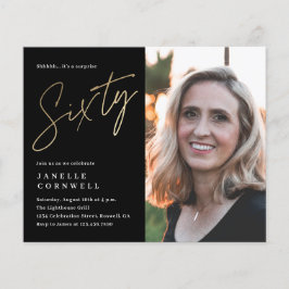 Lámina Guión de presupuesto Oro Negro 60