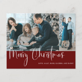 Lámina Guión navideño del presupuesto 2 Collage de fotos 