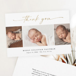 Lámina Guión presupuestario 3 Foto Invitación del bebé Gr