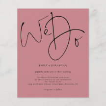 Guión presupuestario Hacemos Invitación a la Boda 