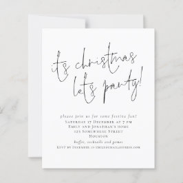 Lámina Guión simple presupuesto Sus Navidades deja Fiesta