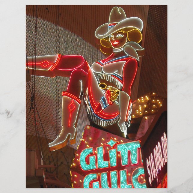 Lámina Gulch Purpurina de Las Vegas (Anverso)