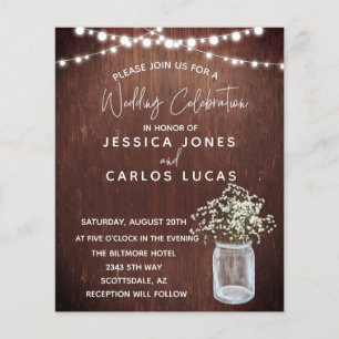 Lámina Gypsophila de la madera: el presupuesto de Mason J