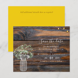 Lámina Gypsophila de madera rústica para el presupuesto s