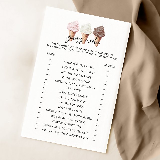 Lámina Ha sido escogida para una ducha de novia adivina q (Subido por el creador)