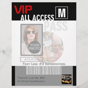 Lámina Hacer que su propio VIP Pass 8 sea personalizado