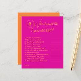 Lámina Hada Que Conoce El Mejor Juego De Fiesta De 1 Año