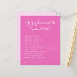 Lámina Hada Que Conoce El Mejor Juego De Fiesta De 1 Año