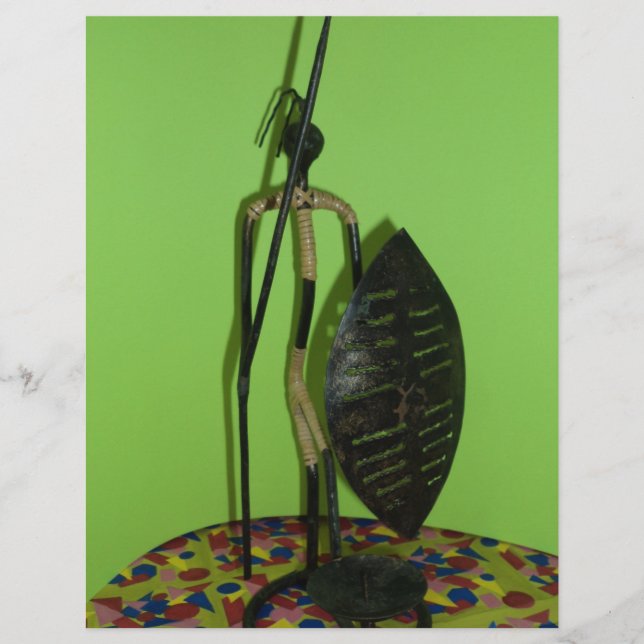 Lámina Hakuna Matata Kenya Maasai.JPG (Anverso)