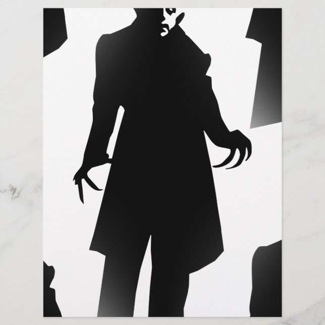 Lámina halloween nosferatu (Anverso)