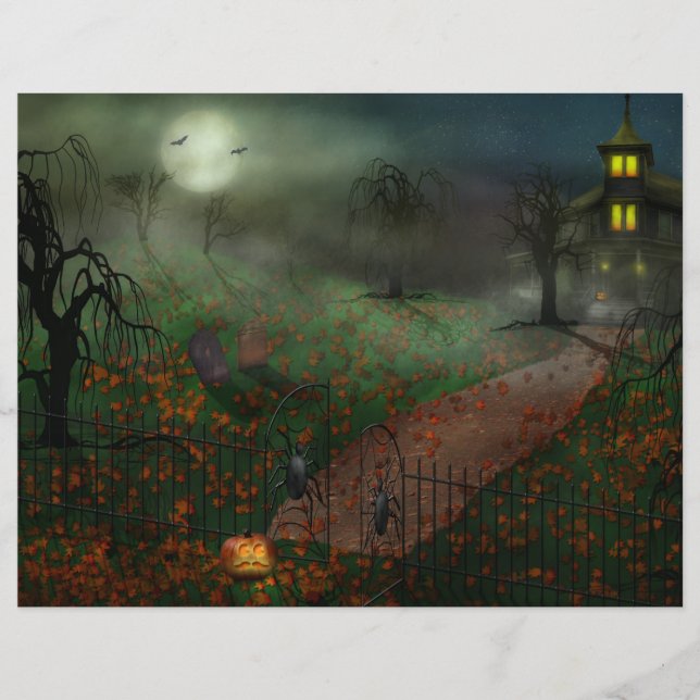 Lámina Halloween - One Hallow Eve (Anverso)