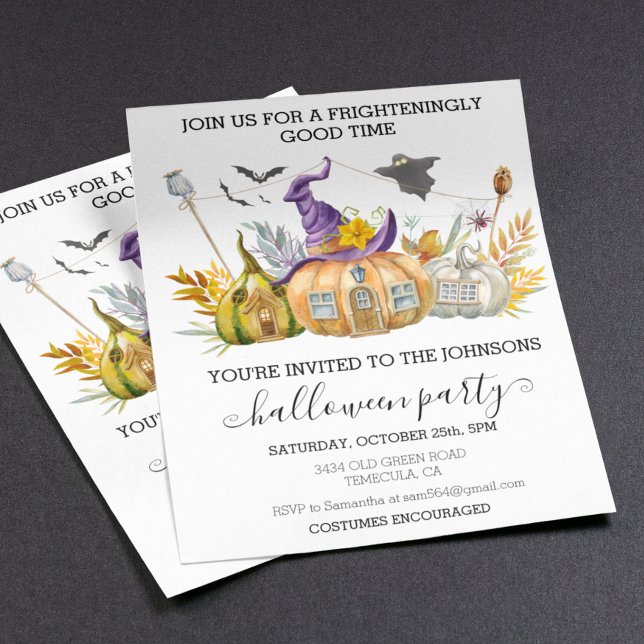 Lámina Halloween Party Budget Pumpkin House (Subido por el creador)