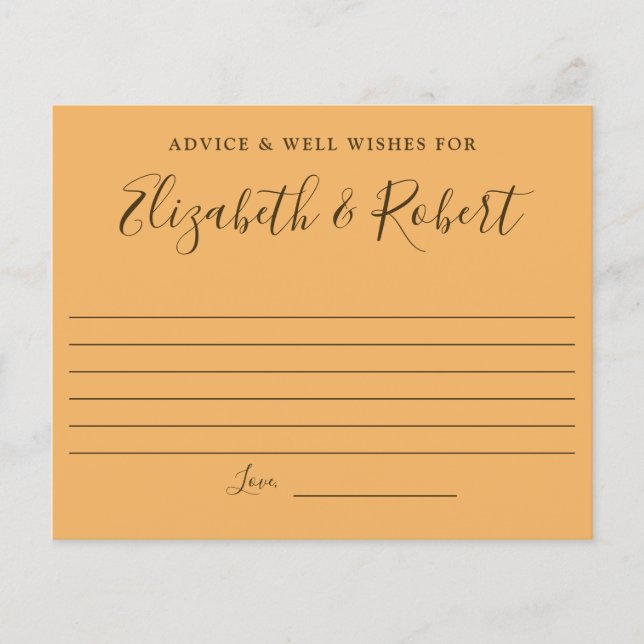 Lámina Hand Lettering elegante consejo simple buenos dese (Anverso)
