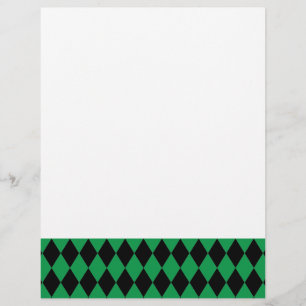 Lámina Harlequin Green y Black