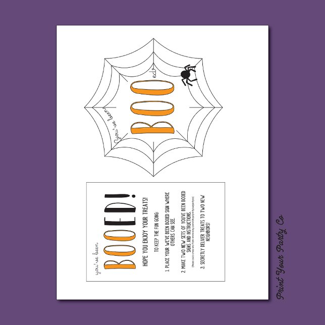 Lámina Has sido Boo'd Kit (Subido por el creador)