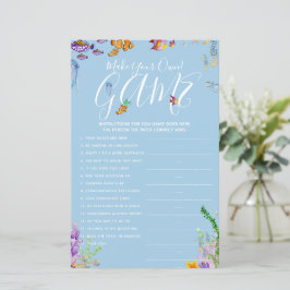 Lámina Haz tu propio juego bajo el mar Baby Shower