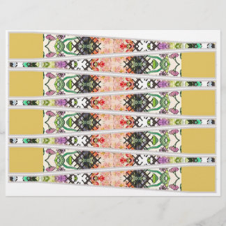 Lámina Haz tus propias cuentas de papel