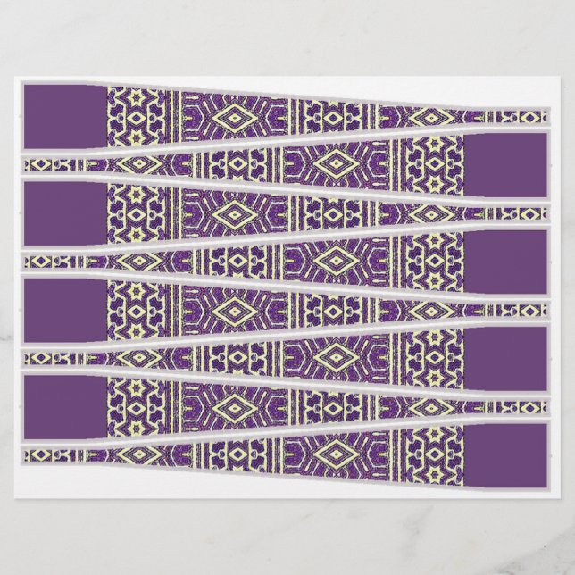 Lámina Haz tus propias cuentas de papel (Anverso)