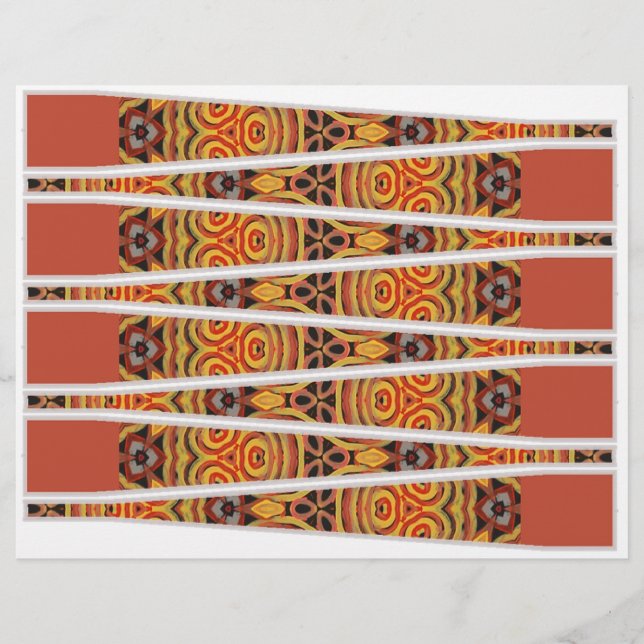 Lámina Haz tus propias cuentas de papel (Anverso)