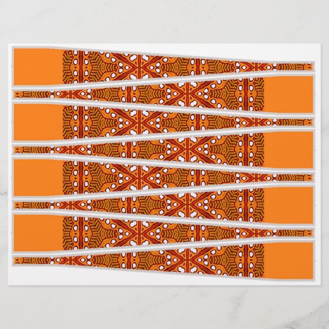 Lámina Haz tus propias cuentas de papel (Anverso)