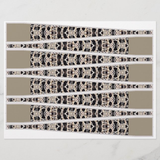 Lámina Haz tus propias cuentas de papel (Anverso)