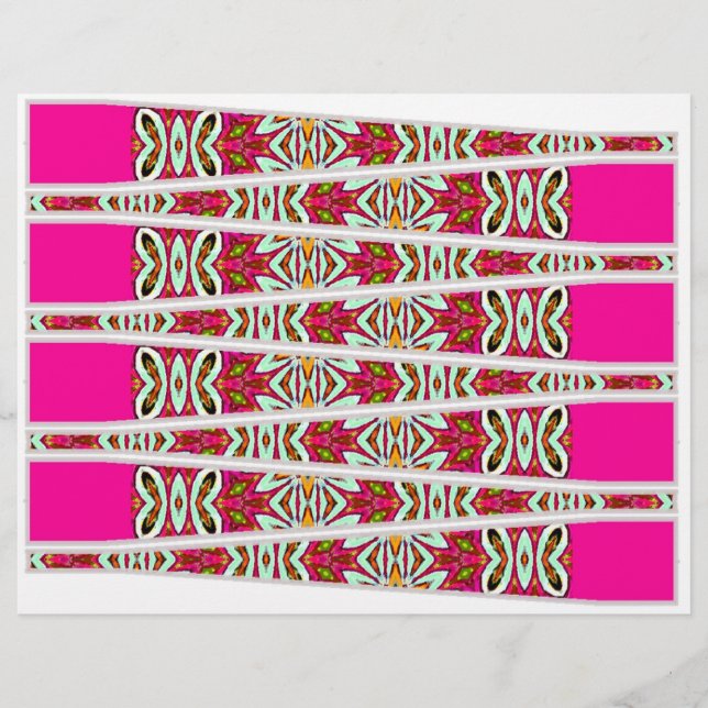 Lámina Haz tus propias cuentas de papel (Anverso)