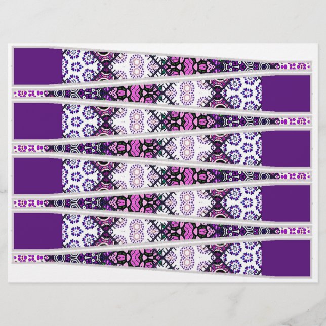 Lámina Haz tus propias cuentas de papel (Anverso)