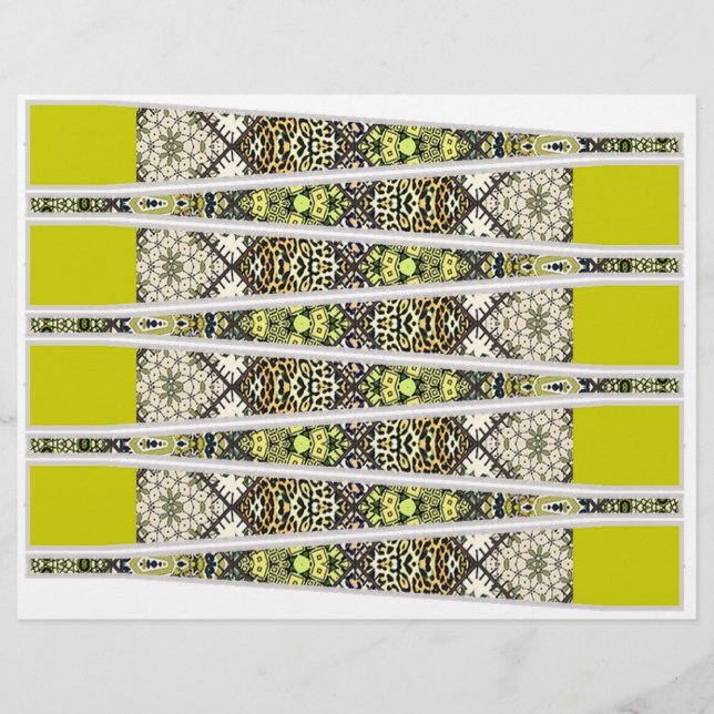 Lámina Haz tus propias cuentas de papel (Anverso)