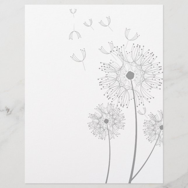 Lámina Haz Un Deseo Dandelion (Anverso)