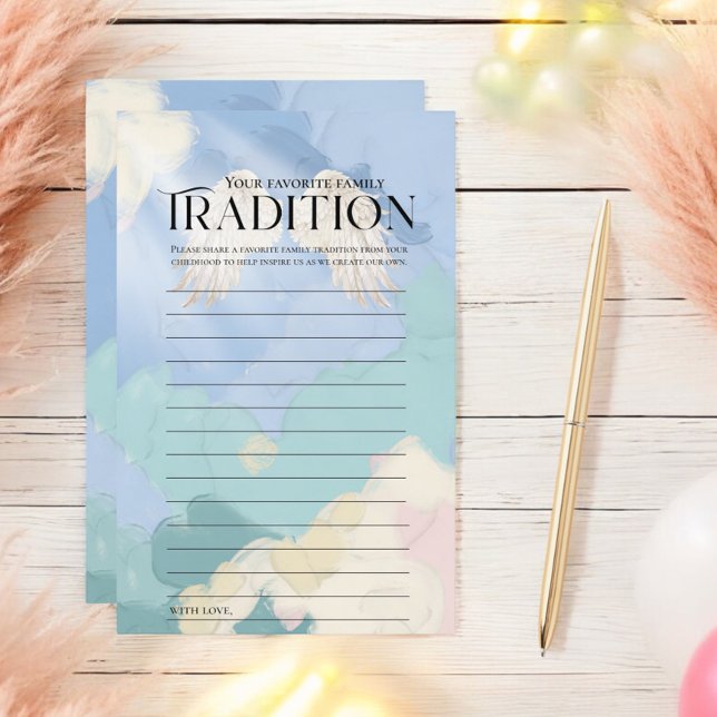 Lámina Heaven Sent Sent Baby Shower Family Tradition (Subido por el creador)