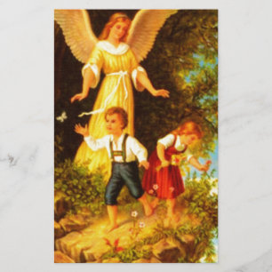 Lámina Heiliger Schutzengel - Aceite del Ángel de la Guar