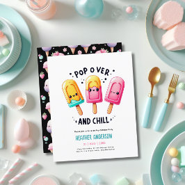 Lámina Helado de verano Pop Popsicle Crema de Hielo Cumpl