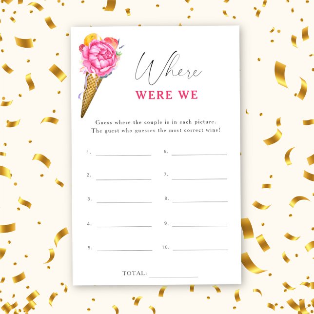 Lámina Helado - ¿Dónde estábamos los juegos de ducha de n (Subido por el creador)