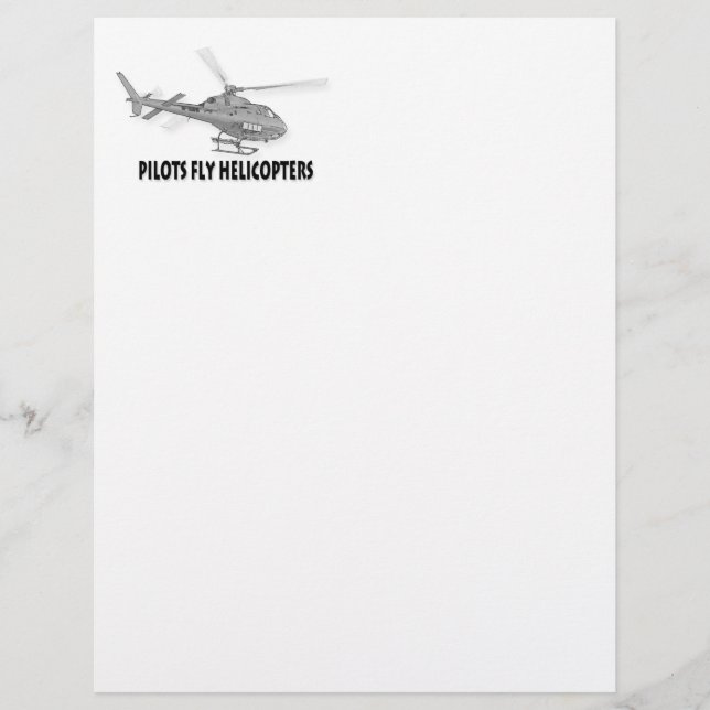 Lámina Helicópteros pilotos (Anverso)