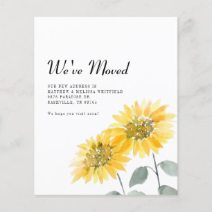 Lámina Hemos movido la Invitación giratoria del girasol